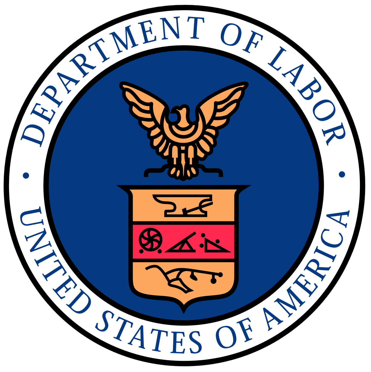 Seal of the United States Department of Labor.svg